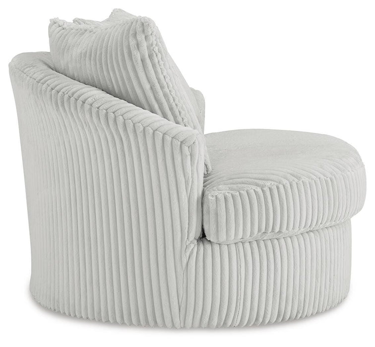 Gramwell Swivel Accent Chair - Furniture Gallery