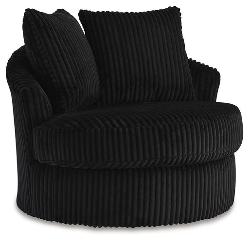 Gramwell Swivel Accent Chair - Furniture Gallery