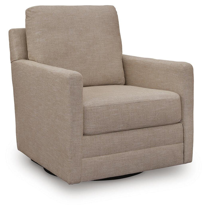 Freybourne Next-Gen Nuvella Swivel Accent Chair - Furniture Gallery