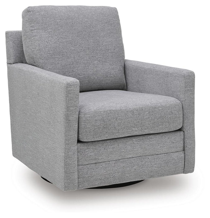Freybourne Next-Gen Nuvella Swivel Accent Chair - Furniture Gallery