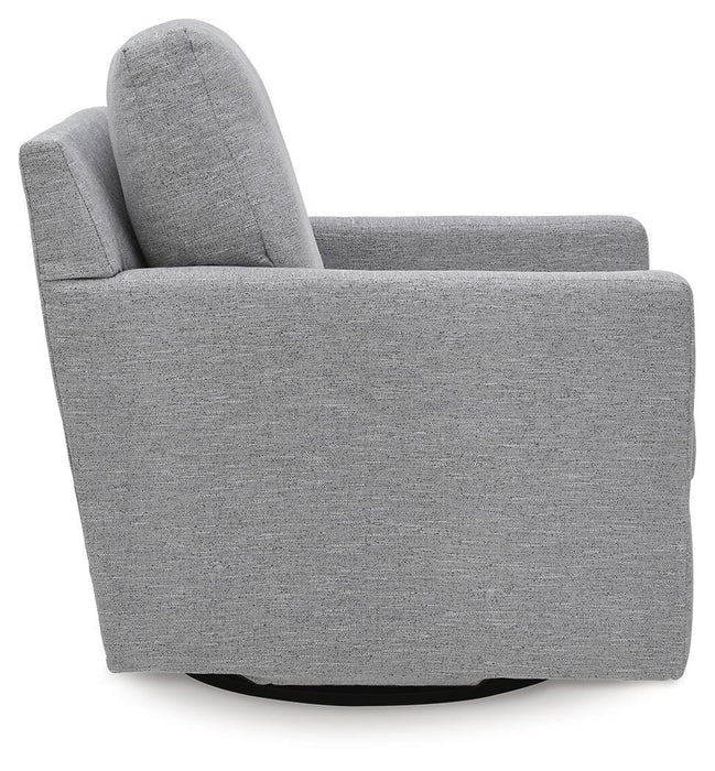 Freybourne Next-Gen Nuvella Swivel Accent Chair - Furniture Gallery