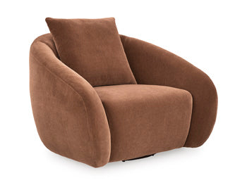 Yahya Swivel Accent Chair - Furniture Gallery