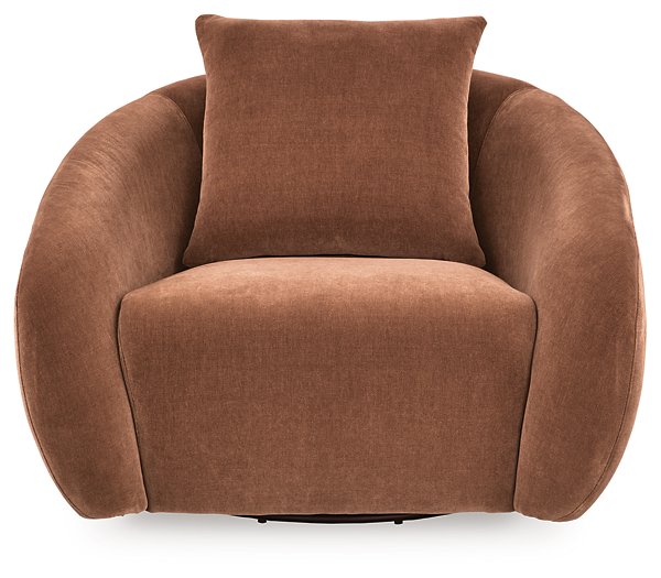 Yahya Swivel Accent Chair - Furniture Gallery