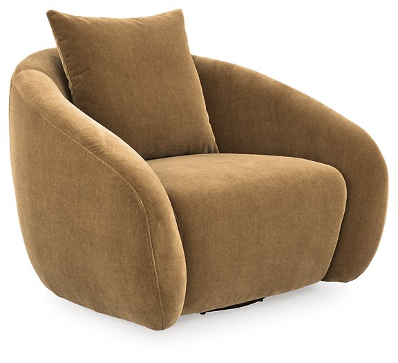 Yahya Swivel Accent Chair - Furniture Gallery