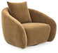 Yahya Swivel Accent Chair - Furniture Gallery