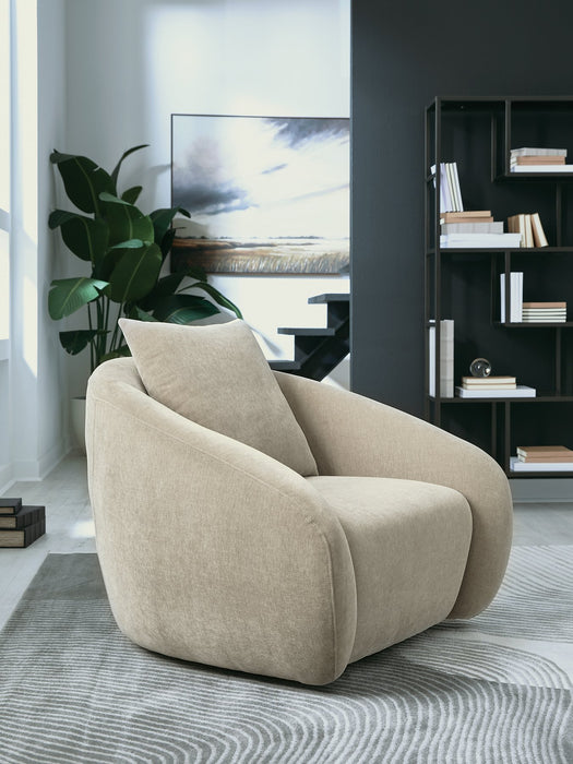 Yahya Swivel Accent Chair - Furniture Gallery