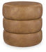 Ummi Swivel Accent Ottoman - Furniture Gallery