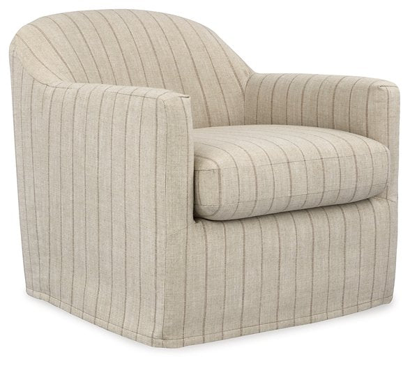 Valwick Swivel Accent Chair - Furniture Gallery