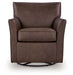 Braydunn Swivel Glider Accent Chair - Furniture Gallery