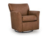 Braydunn Swivel Glider Accent Chair - Furniture Gallery