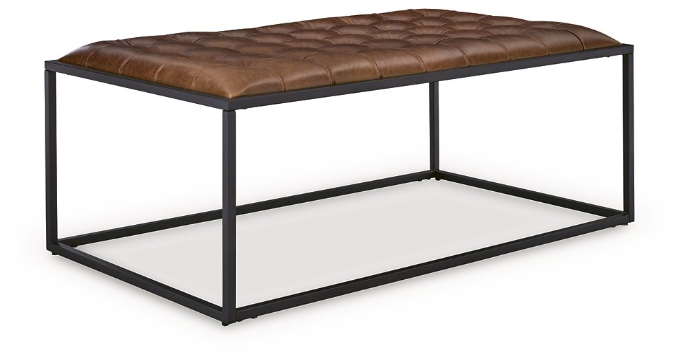 Junsor Coffee Table Ottoman - Furniture Gallery
