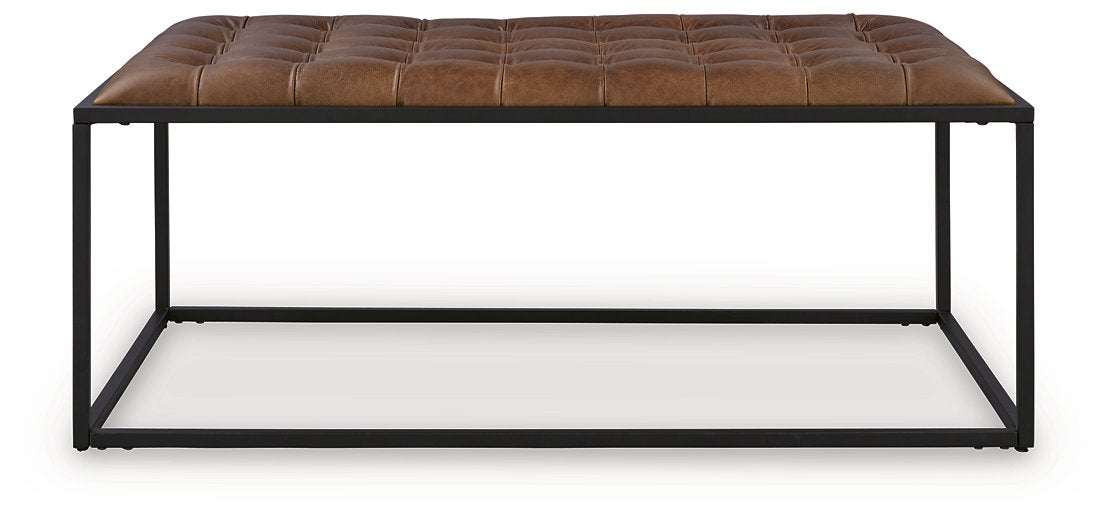 Junsor Coffee Table Ottoman - Furniture Gallery