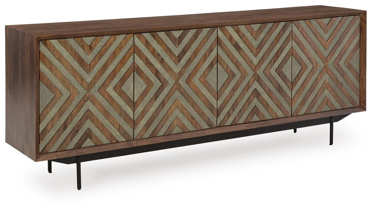 Dreggan Accent Cabinet - Furniture Gallery