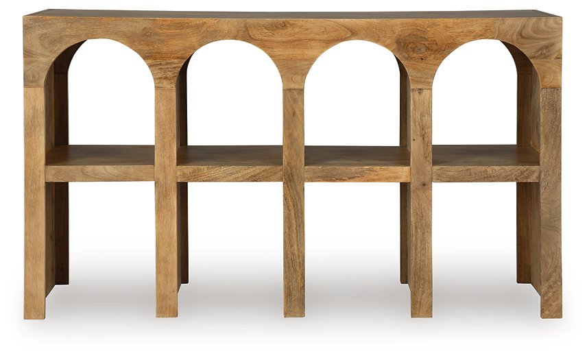 Luzmanacy Console Sofa Table - Furniture Gallery