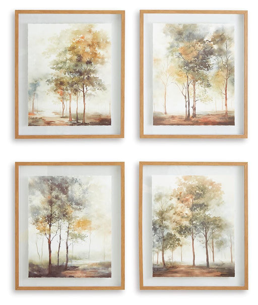 Bryneford Wall Art (Set of 4) - Furniture Gallery
