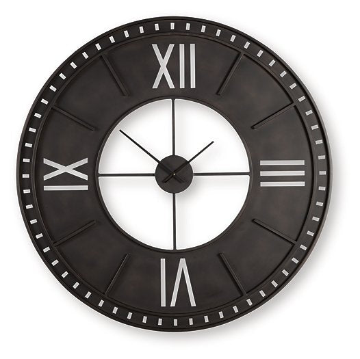 Lytle Wall Clock - Furniture Gallery