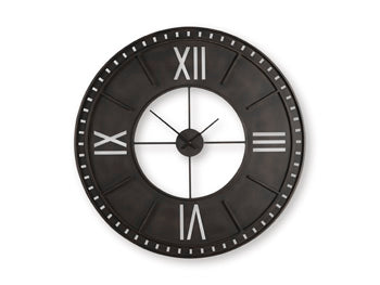 Lytle Wall Clock - Furniture Gallery