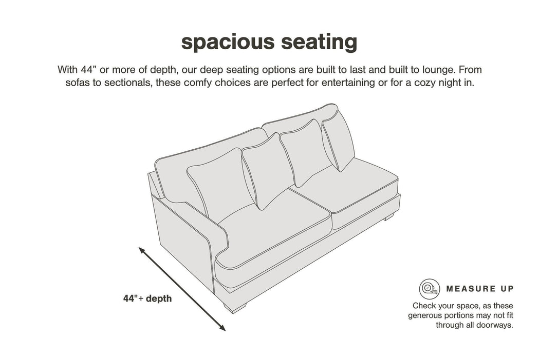 Lindyn Sectional Sofa - Furniture Gallery