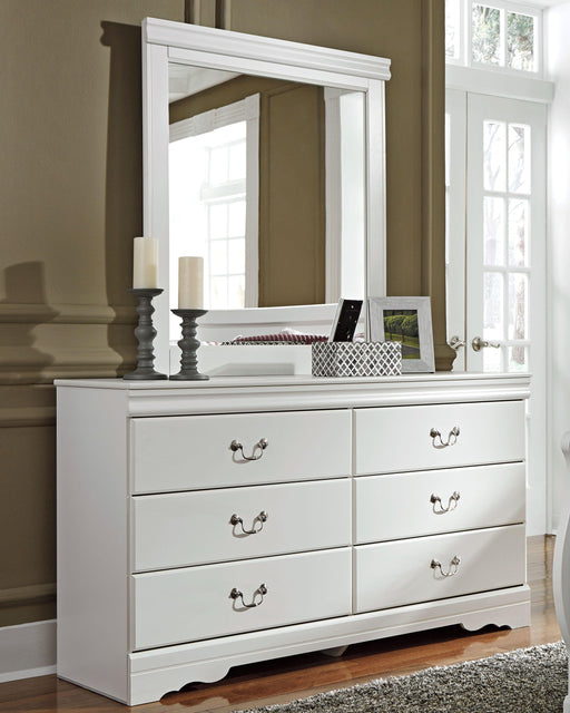 Anarasia Dresser and Mirror - Furniture Gallery