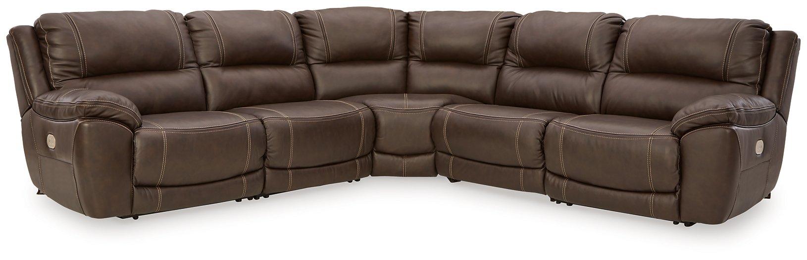 Dunleith Power Reclining Sectional - Furniture Gallery