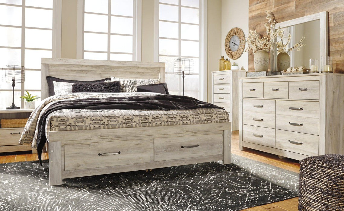 Bellaby Bed with 2 Storage Drawers - Furniture Gallery