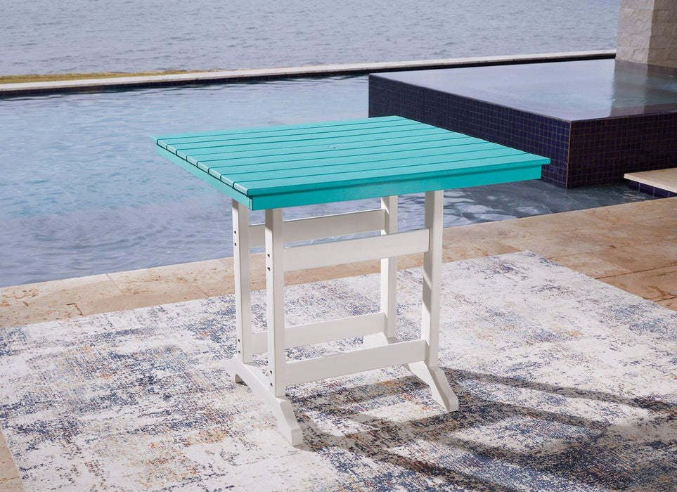 Eisely Outdoor Counter Height Dining Table