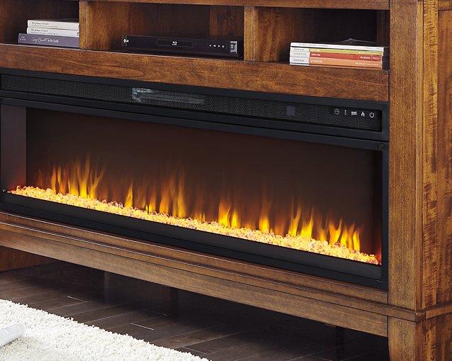 Camdill 80" TV Stand with Electric Fireplace - Furniture Gallery