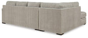 Calnita Sectional with Chaise - Furniture Gallery