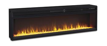 Camdill 80" TV Stand with Electric Fireplace - Furniture Gallery