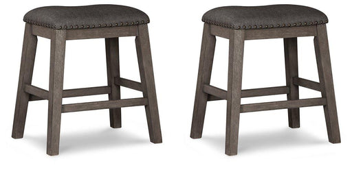 Caitbrook Counter Height Upholstered Bar Stool - Furniture Gallery