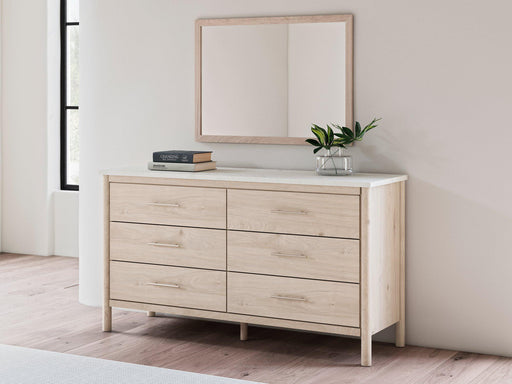 Cadmori Dresser and Mirror - Furniture Gallery