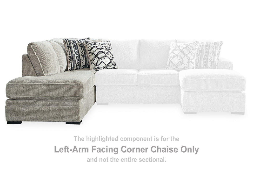Calnita Sectional with Chaise - Furniture Gallery