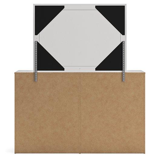 Cayboni Dresser and Mirror - Furniture Gallery