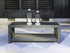 Elite Park Outdoor Occasional Table Set - Furniture Gallery