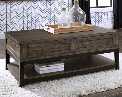 Johurst Coffee Table with Lift Top - Furniture Gallery