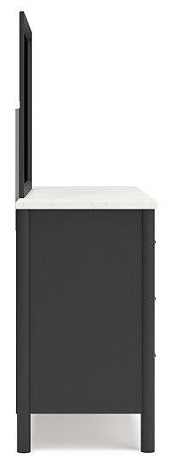 Cadmori Dresser and Mirror - Furniture Gallery