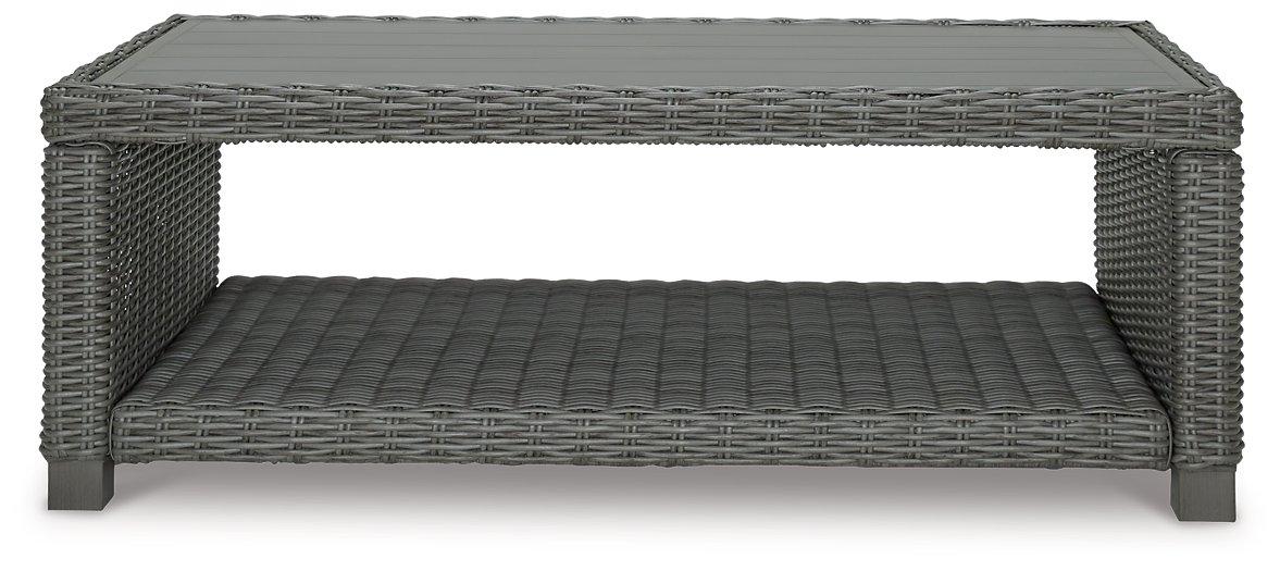 Elite Park Outdoor Occasional Table Set - Furniture Gallery