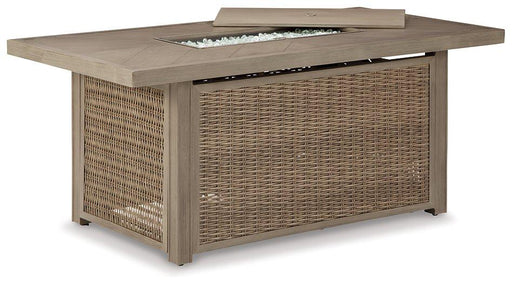 Beachcroft Outdoor Fire Pit Table - Furniture Gallery