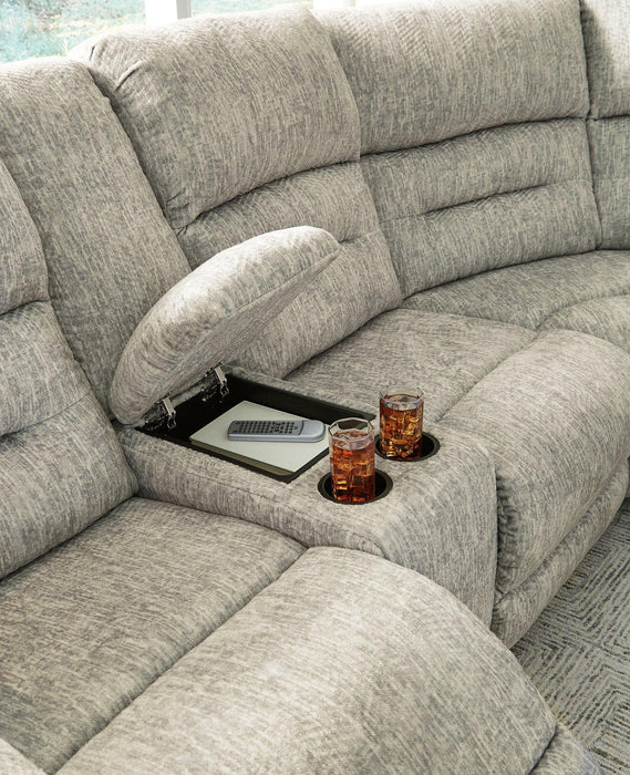 Family Den Power Reclining Sectional