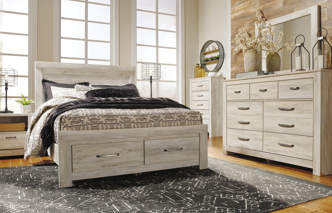 Bellaby Bed with 2 Storage Drawers - Furniture Gallery
