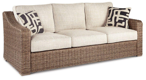 Beachcroft Outdoor Sofa with Cushion - Furniture Gallery