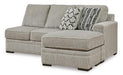 Calnita Sectional with Chaise - Furniture Gallery