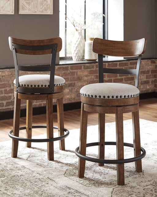 Valebeck Counter Height Bar Stool - Furniture Gallery