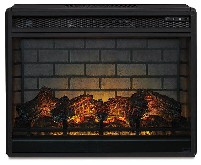 Entertainment Accessories Electric Infrared Fireplace Insert - Furniture Gallery