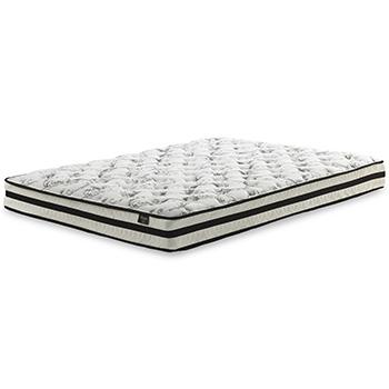 8 Inch Chime Innerspring Mattress Set - Furniture Gallery