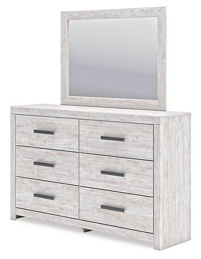 Cayboni Dresser and Mirror - Furniture Gallery