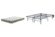 8 Inch Chime Innerspring Mattress Set - Furniture Gallery