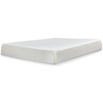 10 Inch Chime Memory Foam Mattress Set - Furniture Gallery