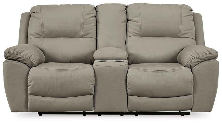 Next-Gen Gaucho Reclining Loveseat with Console - Furniture Gallery