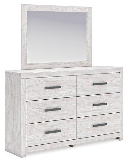 Cayboni Dresser and Mirror - Furniture Gallery